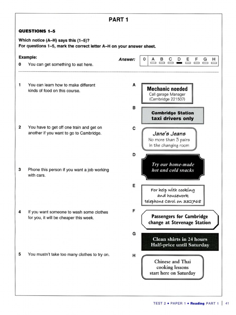 Ket Extra - Test 2 | PDF