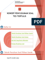 04 Konsep Penyusunan Soal Test Tertulis