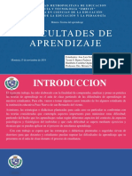 Dificultad para Aprender