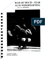 A Program of Multi-Year Training in Weightlifting - Aleksei S. Medvedyev - 1995 - B009NIU4EW PDF