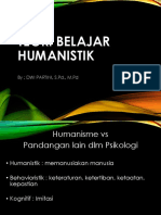 Teori Belajar Humanistik - Dwi P