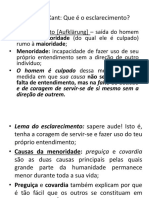 Kant e Rousseau sobre o estado natural e o esclarecimento