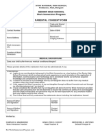 Parental Consent Form