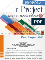 VISIT PROJEK SEMEN