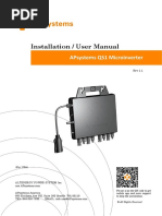 APsystems Microinverter QS1 For USA User Manual Rev1.1 2018-7-3