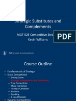 Strategic Substitutes and Complements