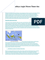 4 Proses Terjadinya Angin Muson Timur Dan Dampaknya