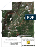 Peta Data Base Jalan Kota Samarinda