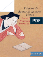 Shikibu, Murasaki - Diarios de Damas de La Corte Heian