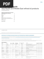 S&P Asia Refined Oil Products Specifications Guide Sep 2019