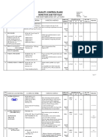 Quality Control Plans for Shop Fabrication