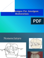 Amalagam Cavity Designs 2