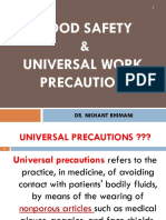 Universal Work Precautions