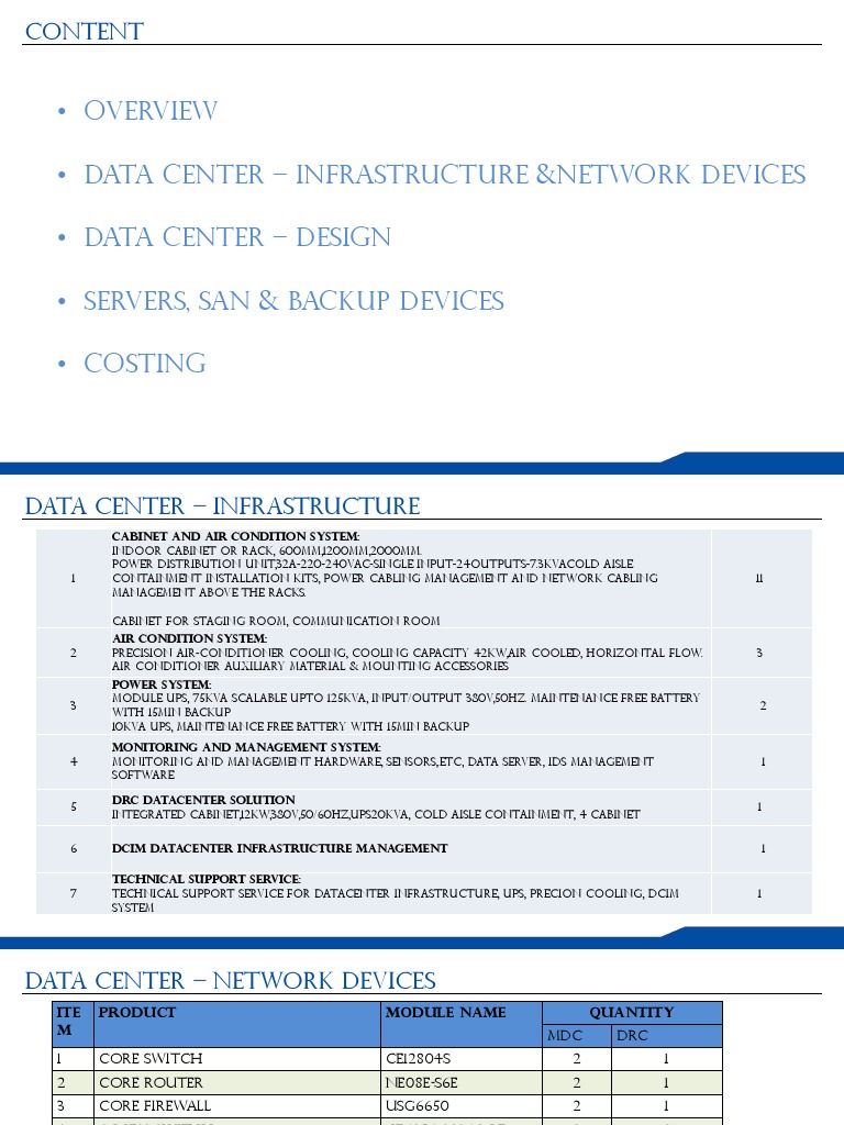 Data Center Infrastructure Overview | PDF | Data Center | Hard Disk Drive
