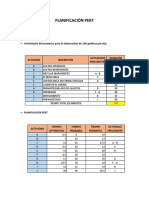 Planificación Pert