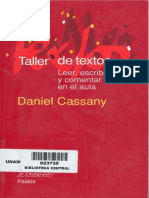 Cassany - Taller de Textos