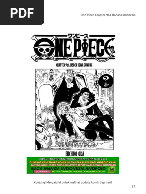 One Piece Chapter 961 Pdf