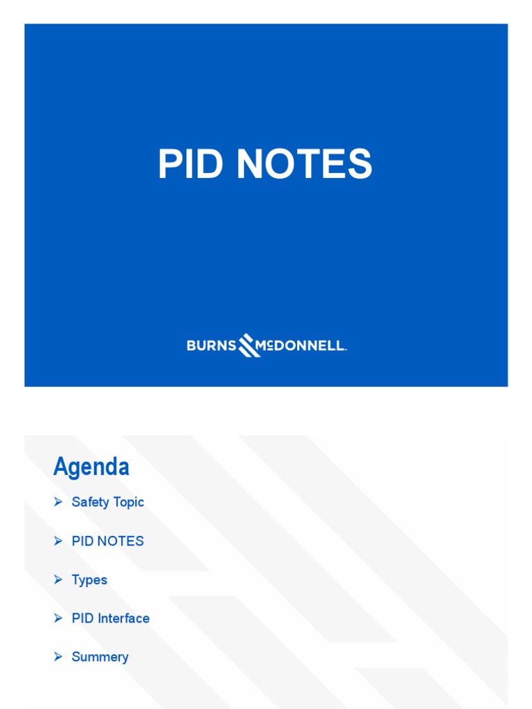 Pid Notes Pdf Valve Pump