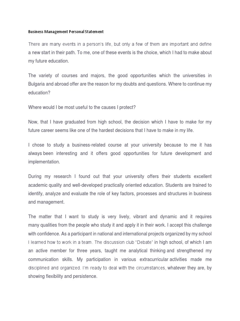 Statement of purpose for communication studies picture