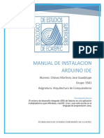 Instalacion de IDE Arduino-Chavez Martinez Jose