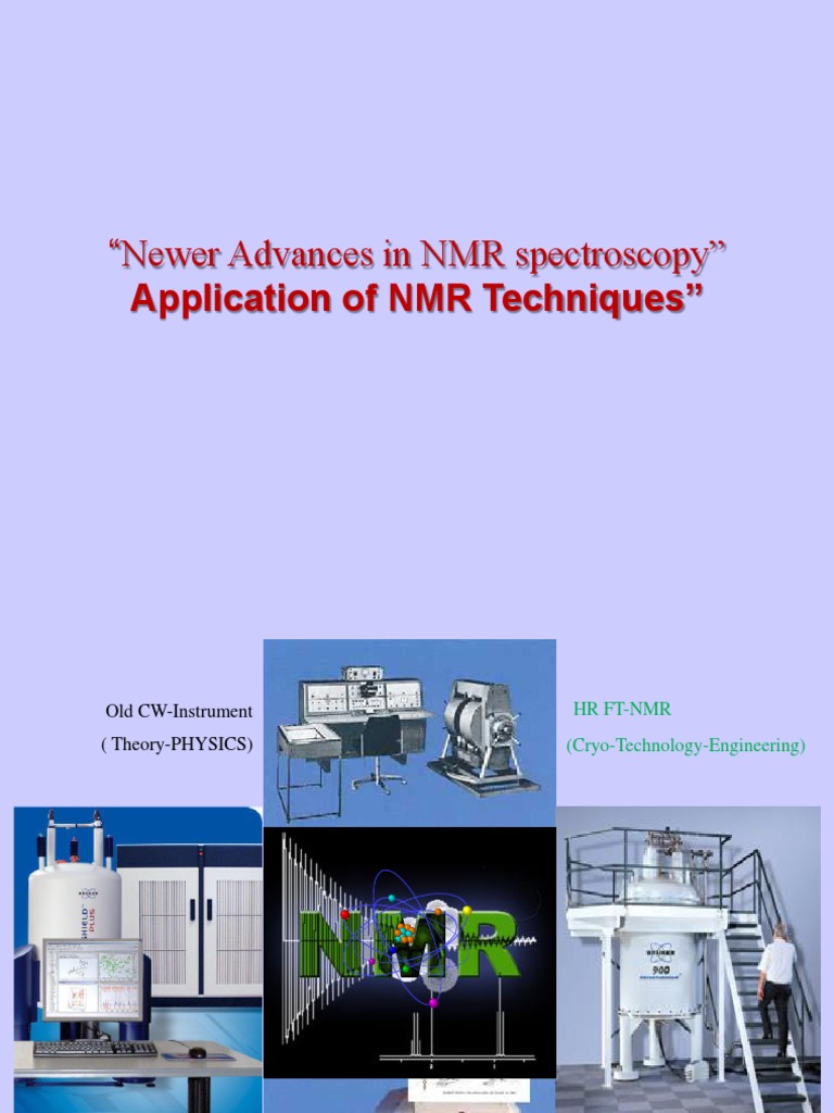 NMR Spectros PDF Two Dimensional Nuclear Resonance