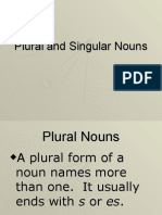 Singular and Plural Nouns
