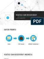 Vegetasi Dan Biogeografi