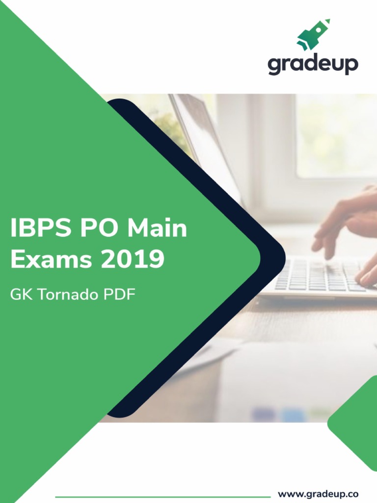 GK Tornado Ibps Po Exams 2019 Eng 74 | PDF | Reserve Bank Of India |  Deposit Account