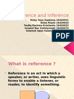 Refference and Inference Pragmatic