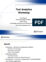 Text Analytics Workshop - Introduction1