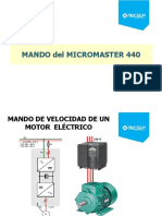 Control velocidad motor eléctrico