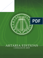 Artaria Editions Catalogue 2019