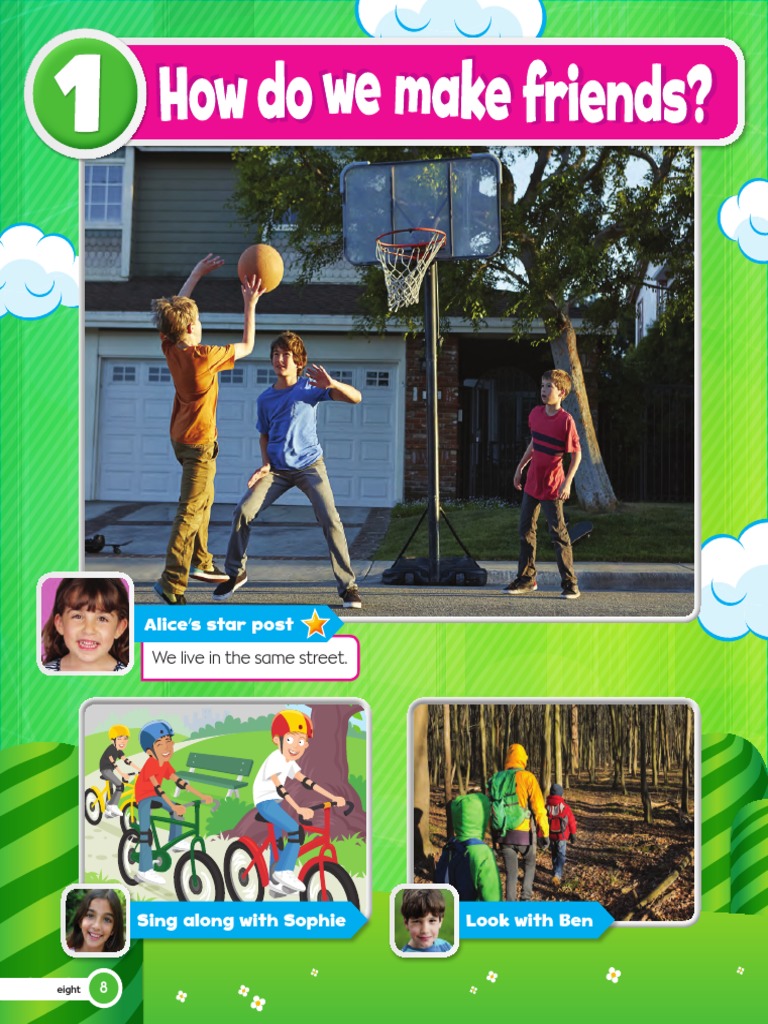 Big Bright Ideas 3 Unit 1 Classbook | PDF | Sports