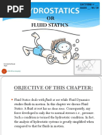 Fluid Statics