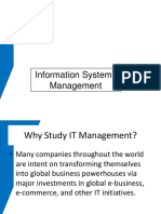 Topic 10 - Is Management