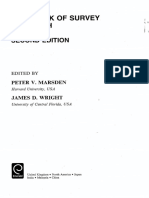 Handbook of Survey Research Methods