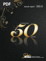 Acma Annual Report 09 10 Business Economies