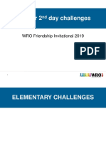 WRO 2019 Regular 2nd Day Challenge Denmark