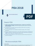 PISA 2018 Rezultatele Anuntate de Ministerul Educatiei