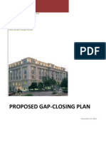 Fenty Gap Closing Plan FY2011