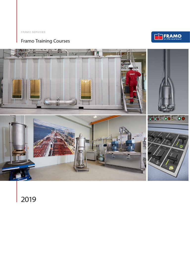 Framo Training Courses Overview 2019 | PDF