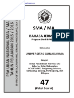 Soal To Un Bahasa Jerman Sma Bahasa 2016 Kode A