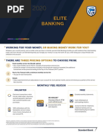 Standard Bank Elite Banking 2020 Pdf Debit Card Banks