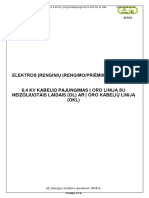 0.4 KV KL Užvedimo Į Ol Atmintinė PDF