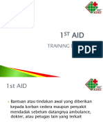 First Aid Training PT. Aesculap Medical Center (AMC)