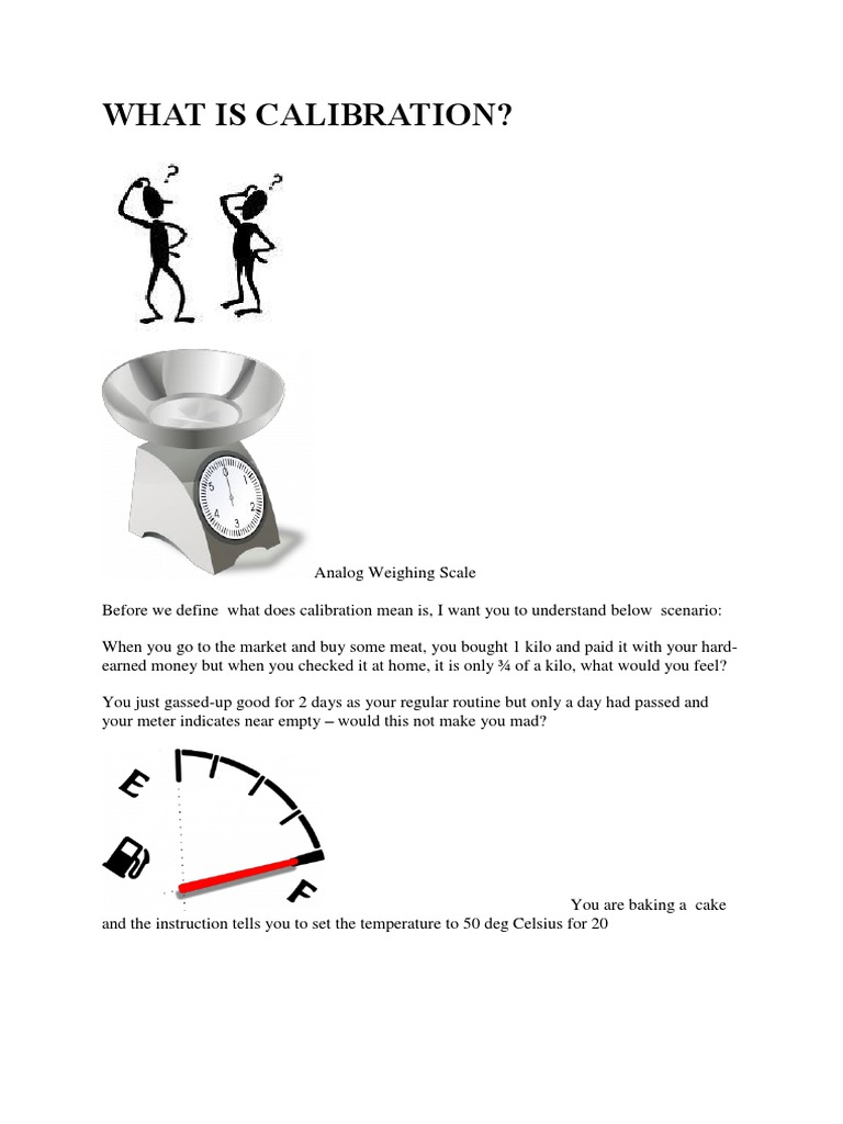 What Is Calibration | PDF | Calibration | Accuracy And Precision