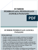 MK 3 - Sumber Pembiayaan Jangka Panjang