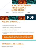 Ação de antimicrobianos e resistência a antibióticos