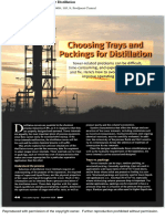 Pilling Choosing Trays and Packings For Distillation PDF