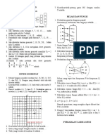 Sistem Persamaan Linear dan Fungsi